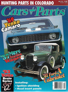 CARS & PARTS 1995 DEC - '69 YENKO CAMARO, '57 MERC WAGON, SUZY Q, '31 FORD A 
